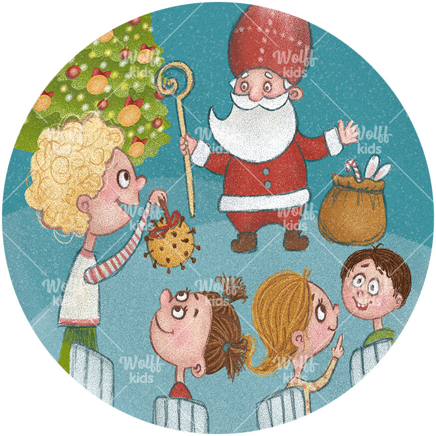Einzelner Magnet: Weihnachtsfeier